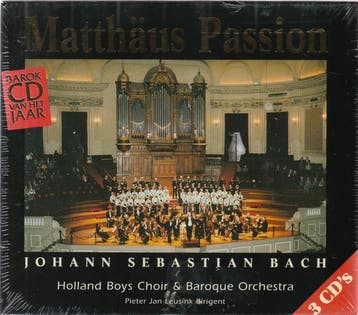 Johann Sebastian Bach - Holland Boys Choir, Baroque Orchestr, Verzenden, Gebruikt