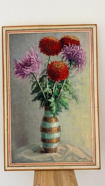 Jozef Masarovic (XX-XXI) - Still Life with Flowers