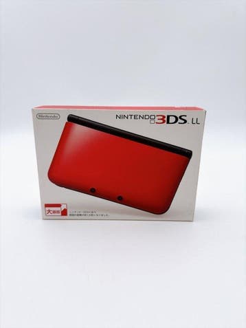 Nintendo - #2053.Nintendo 3DS LL Red × Black – Japanese, Nieuw