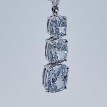 Sans prix de réserve - Pendentif - 14 carats Or blanc -, Handtassen en Accessoires, Antieke sieraden