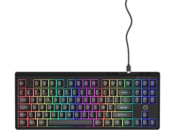 Qware - Gaming-toetsenbord - Azerty - Zwart, Verzenden, Qware, Bedraad, Nieuw