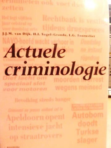 Actuele Criminologie - van Dijk, Verzenden, Nieuw