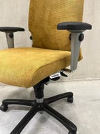 Haworth Comforto 77 NPR 1813, Zo Goed Als Nieuw, Verzenden, Geel, Zo goed als nieuw, Bureaustoel