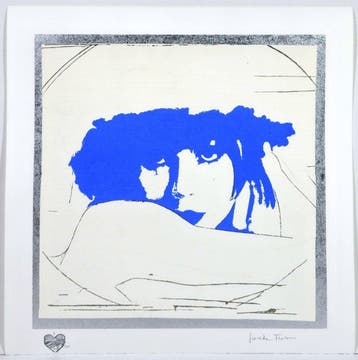 Giosetta Fioroni (1932) - Doppio liberty blue