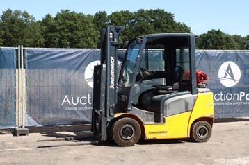 Veiling: Heftruck Jungheinrich TFG 320 LPG 2000kg 5.0m 2015, Ophalen