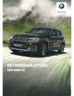 2018 BMW X5 INSTRUCTIEBOEKJE DUITS