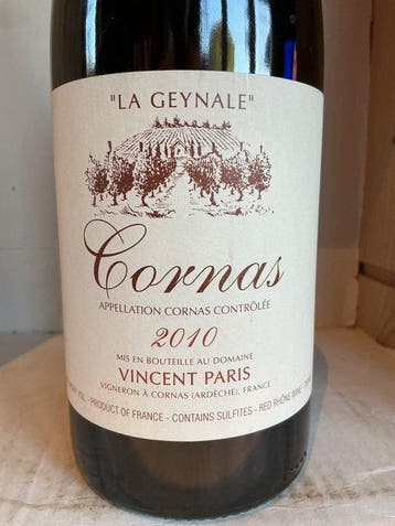 2010 Domaine Vincent Paris, La Geynale, Cornas - Cornas - 1, Nieuw