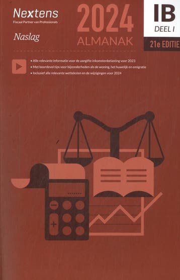 Nextens IB Almanak / 1 - 2024 9789035200227 Jits Berns, Boeken, Economie, Management en Marketing, Verzenden, Gelezen, Jits Berns