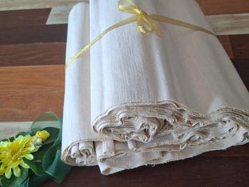 Grote rol oude hennep met uitstekende grammage. - Textiel -