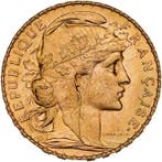 Frankrijk. 20 Francs 1907 Marianne, Postzegels en Munten