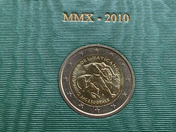 Vaticaan. 2 Euro 2010 Anno Sacerdotale (Zonder