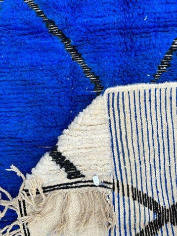 Tapis marocain Beni Ouarain moderne – design géométrique, Maison & Meubles