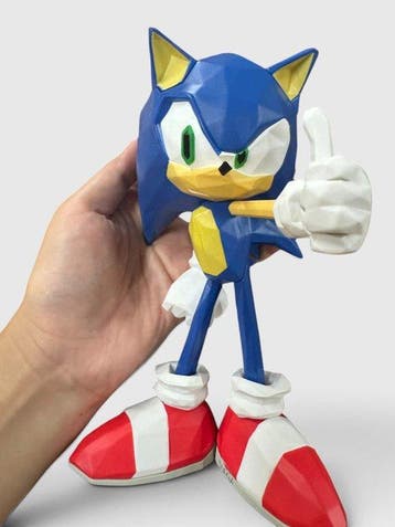 Richard Orlinski - Richard Orlinski (1966) - Figuur - Sonic
