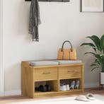 vidaXL Gangbankje SANDNES 87x40x50 cm massief grenenhout, Verzenden, Nieuw