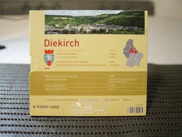 Luxembourg. Year Set (BU) 2012 Diekirch (Sans prix de