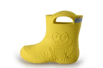 Ladeheid Regenlaarzen Meisjes in maat 25 Geel, Kinderen en Baby's, Ladeheid, Verzenden, Jongen of Meisje, Nieuw
