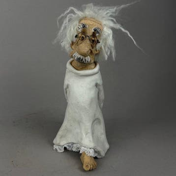 Anna Em - No reserve - Albert Einstein…. hand made, Antiquités & Art