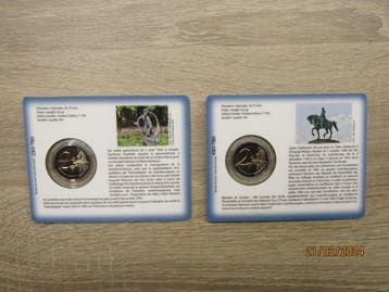 Luxemburg. 2 Euro 2024 Wilhelm II + 1 Frank (2
