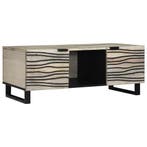 vidaXL Salontafel Wit 100 x 54 x 40 cm Bewerkt hout, Huis en Inrichting, Verzenden, Nieuw
