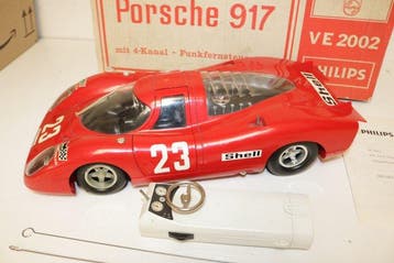 1:24 - Modelauto - PHILIPS VE2002 PORSCHE 917 Afstands, Nieuw
