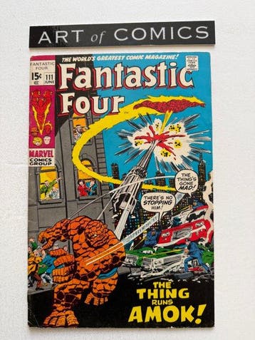 Fantastic Four #111, #113 - 1st appearance The Overmind -, Boeken, Nieuw
