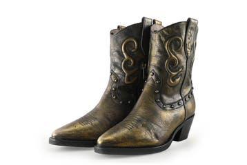 Goosecraft Cowboy laarzen in maat 37 Goud, Goosecraft, Overige kleuren, Verzenden, Zo goed als nieuw