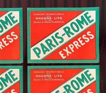 Document - Compagnie Internationale des Wagons-Lits (CIWL) -