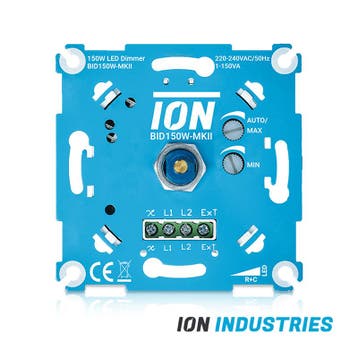 Triac - LED - dimmer - inbouw - | - 0.3-150 - watt - | - io, Verzenden