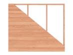 Veiling - Douglas Zweeds Rabat Wand voor Overkapping – 240, Nieuw