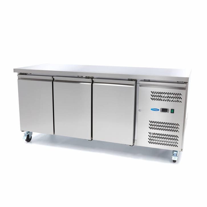Vrieswerkbank - 180 cm - 3 Deuren, Zakelijke goederen, Horeca | Keukenapparatuur, Nieuw in verpakking, Koelen en Vriezen, Verzenden