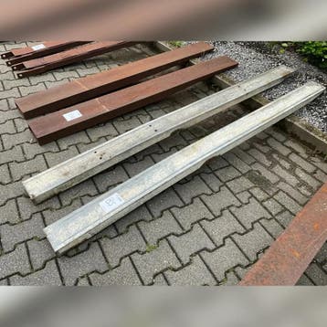 Lange palletvorken Heftruck verlenglepels 233cm, Ophalen of Verzenden
