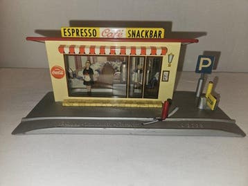 Schuco - Speelgoed Varianto Espresso Café Snackbar -