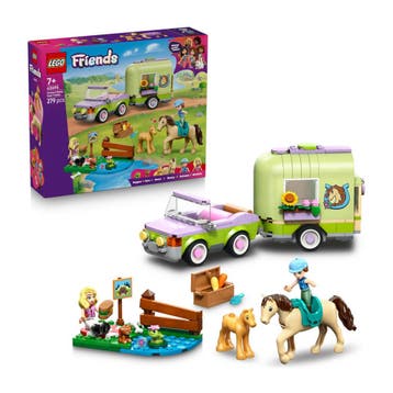 LEGO Friends - Trailer met Paard en Veulen - 42695, Verzenden, Nieuw