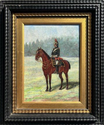 Italiaanse school (XIX) - Corazziere della guardia