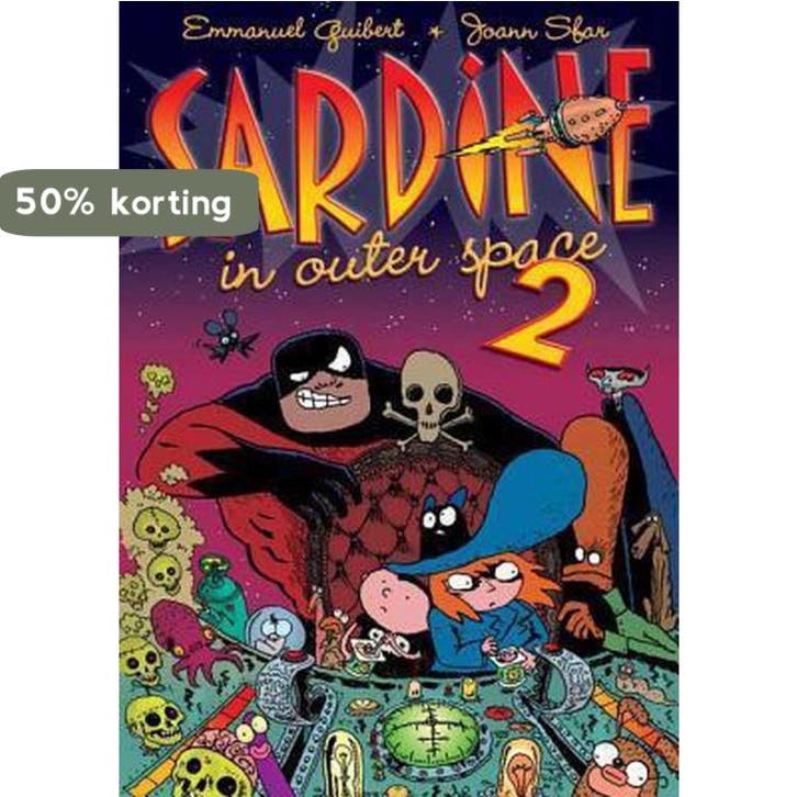 Sardine in Outer Space 2 9781596431270 Emmanuel Guibert, Boeken, Taal | Engels, Zo goed als nieuw, Verzenden