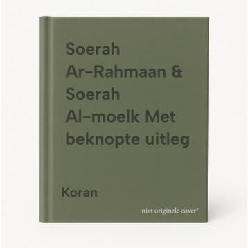 Soerah Ar-Rahmaan & Soerah Al-moelk Met beknopte uitleg, Verzenden, Koran