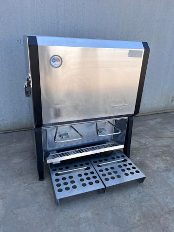 Silver King 2-Taps Melkdispenser - RVS - 2x 10L, Ophalen, Gebruikt