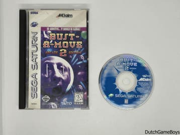 Sega Saturn - Bust A Move 2 + Reg. Card - USA, Games en Spelcomputers, Games | Sega, Verzenden, Gebruikt