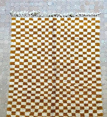 Berber - Tapijt - 230 cm - 150 cm - Vloerkleed met, Huis en Inrichting, Nieuw