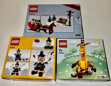 Lego Set - Promotional - 3300014; 40204; 40228, Nieuw
