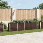vidaXL Plantenbak verhoogd 320x40x77 cm gegalvaniseerd staal, Verzenden, Nieuw