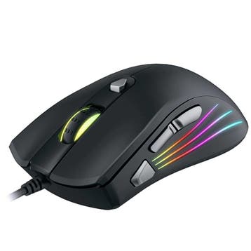 Elementkey M3 USB Bekabeld Gaming Muis -7200 DPI - 7 Knoppen, Verzenden