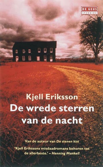 De wrede sterren van de nacht / De Geus Spanning, Livres, Policiers, Verzenden, Kjell Eriksson