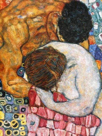 Gustav Klimt (after) - Death and Life, 1911