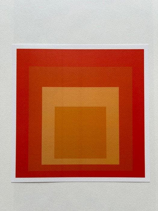 Josef Albers (1888-1976), after - Homage To The Square, Antiek en Kunst, Antiek | Overige Antiek