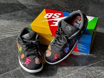 Nike - Nike SB Dunk Low Pro QS x Neckface - Sneakers - Maat: