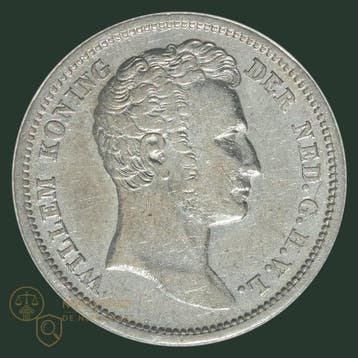 Nederlands-Indië. Willem I. 1/4 Gulden 1840 (Zonder