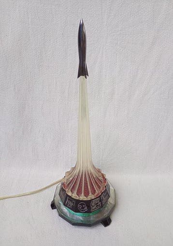 Yuzhmash USSR Nachtlamp Space Era naar het 27e Congres van