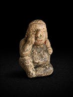 Maya-cultuur 3e tot 9e eeuw na Christus Terracotta Figuur -