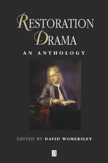 Restoration Drama | Nieuw, Verzenden, Nieuw, ...